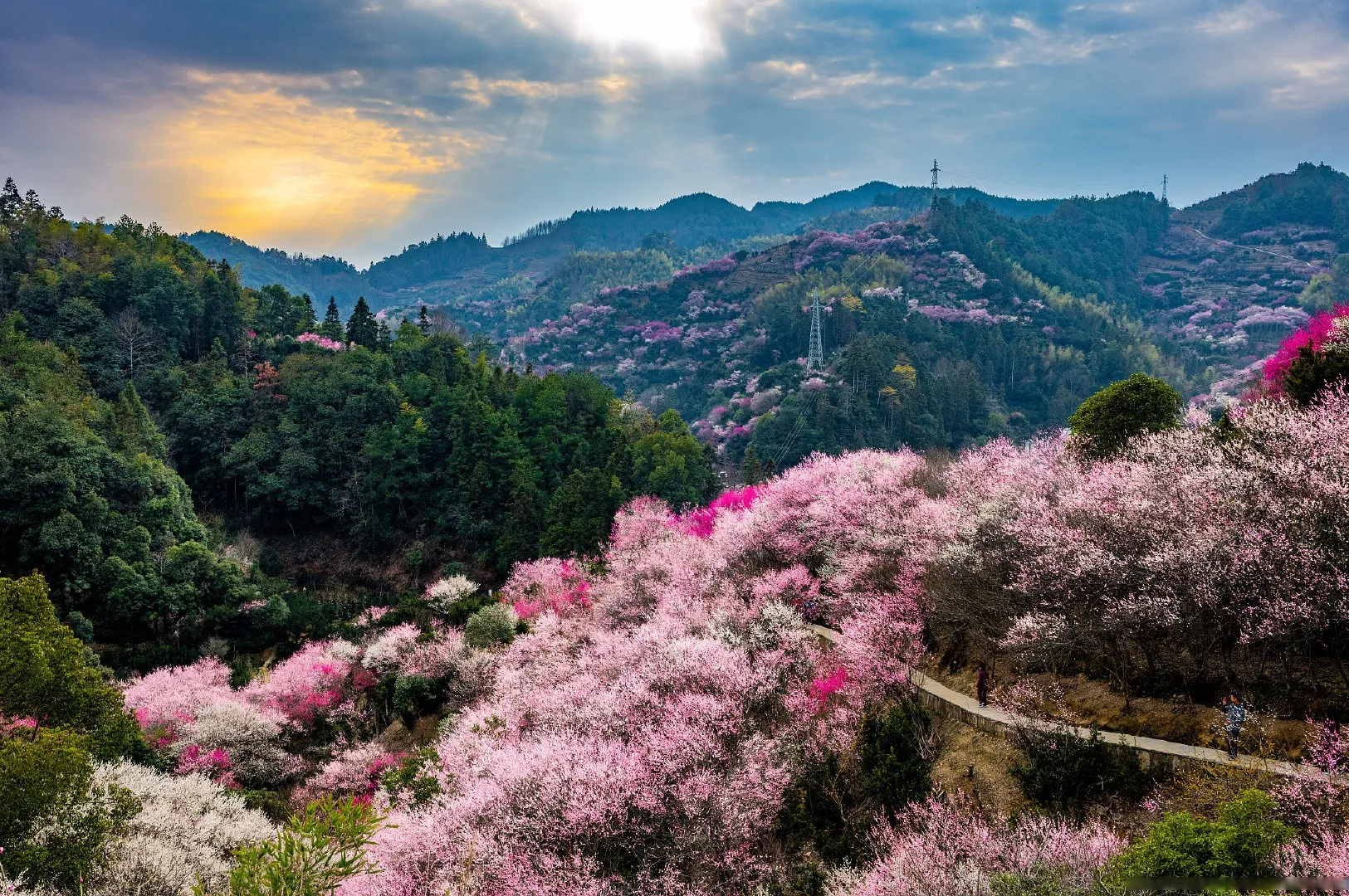A collage of landscapes and city scenes from China’s most worthwhile provinces, including Beijing, Shanghai, Sichuan, Yunnan, Xinjiang, and Guangxi, showing mountains, rivers, city skylines, local food, and everyday life in China.